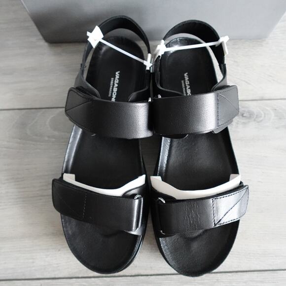 Vagabond Black Erin Strap Sandal - Picture 7 of 14